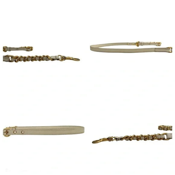 Miu Miu Pebbled Leather Crossbody Shoulder Hand Bag Satchel East West Off White - Picture 17 of 17